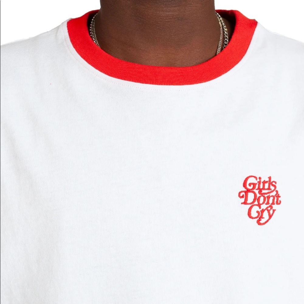 girls don’t cry ringer t-shirt